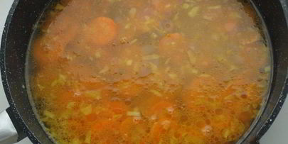 морковно-ананасовый суп-пюре с карри