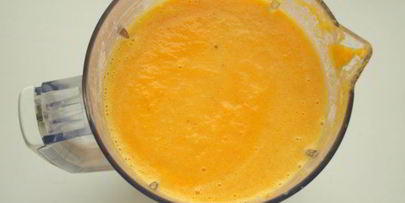 морковно-ананасовый суп-пюре с карри