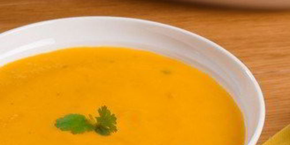 Рецепт морковный суп-пюре с кориандром и вермутом