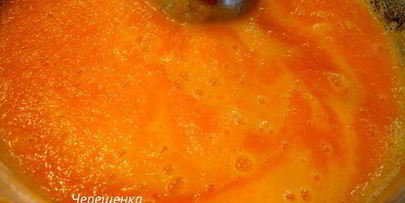 морковный суп-пюре