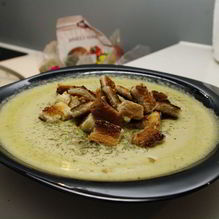 Рецепт Овощной суп-пюре с брокколи