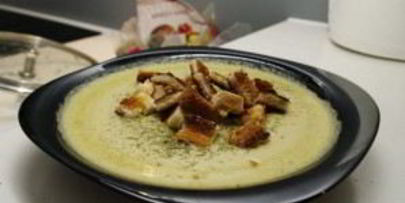 овощной суп-пюре с брокколи