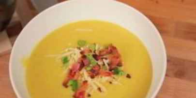 пряный суп-пюре из тыквы