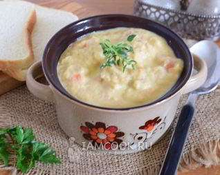 Сливочный суп-пюре из корневого сельдерея