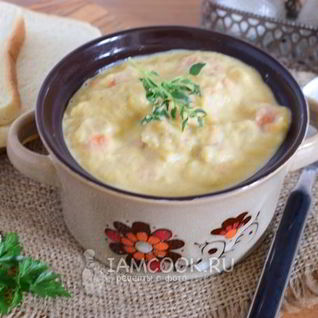 Сливочный суп-пюре из корневого сельдерея