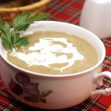 Рецепт Сливочный суп-пюре из цуккини