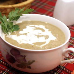 Сливочный суп-пюре из цуккини