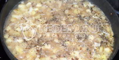 сливочный суп-пюре из цуккини