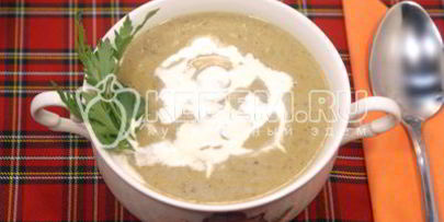 сливочный суп-пюре из цуккини