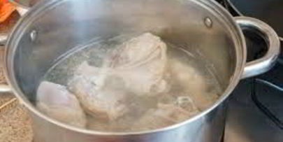 суп-пюре гороховый с курицей