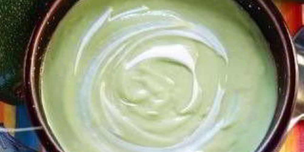 Рецепт суп-пюре из авокадо с кабачком