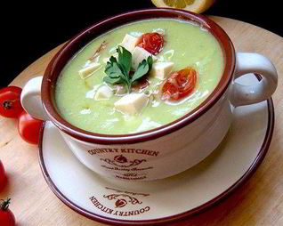 Суп-пюре из авокадо