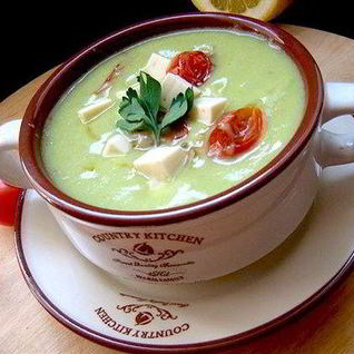 Суп-пюре из авокадо