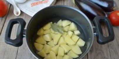 суп-пюре из баклажанов и помидоров