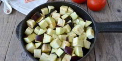 суп-пюре из баклажанов и помидоров