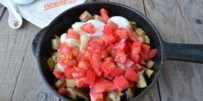 суп-пюре из баклажанов и помидоров