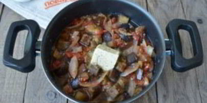 суп-пюре из баклажанов и помидоров