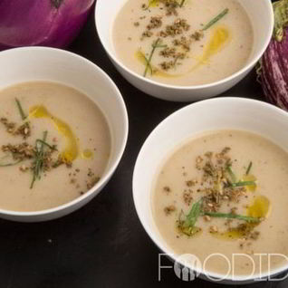 Суп-пюре из баклажанов