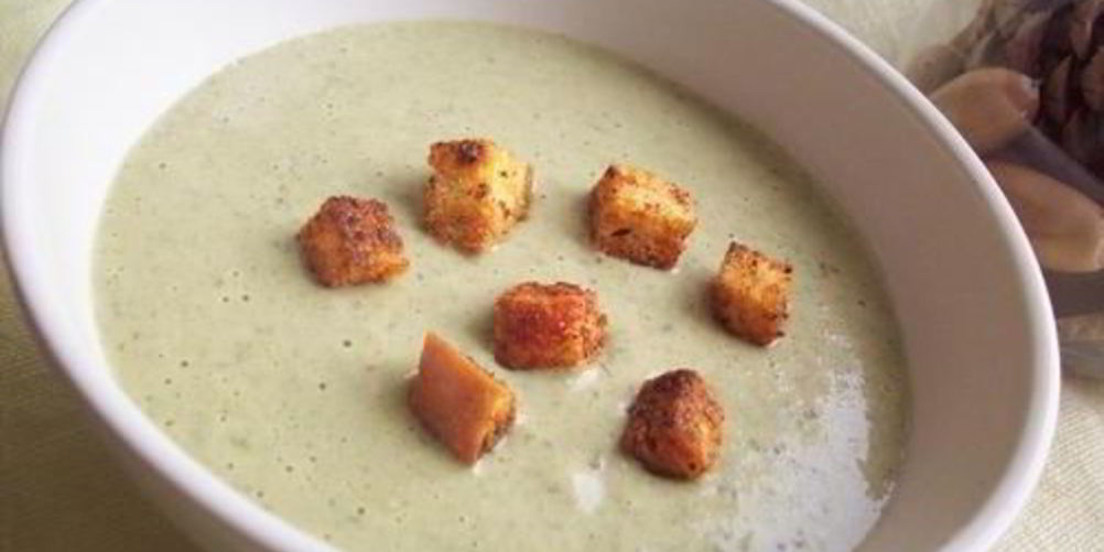 Рецепт суп-пюре из белых грибов