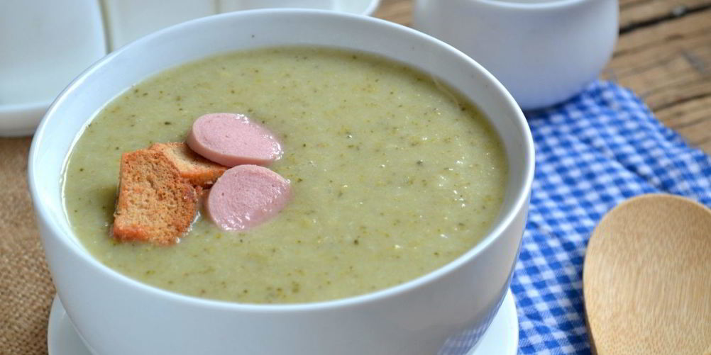Рецепт суп-пюре из брокколи со сливками