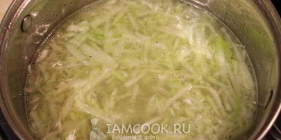 суп-пюре из чайота