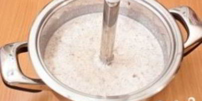 суп-пюре из грибов