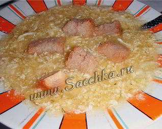 Суп-пюре из кабачков