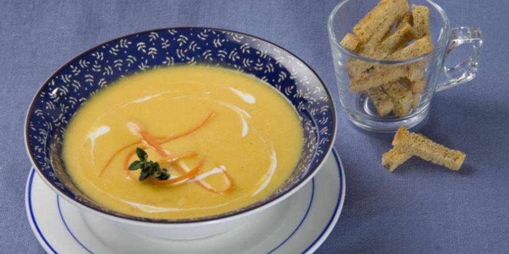 Рецепт суп-пюре из картофеля с морковью