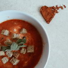 Рецепт Суп-пюре из красного болгарского перца