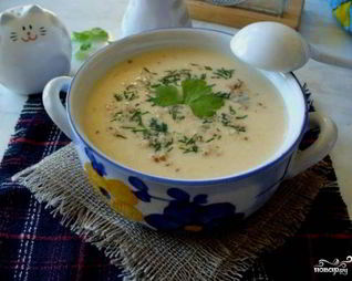 Суп-пюре из курицы