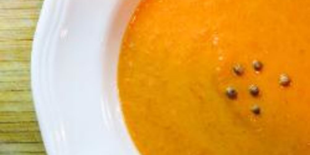 Рецепт суп пюре из морковки