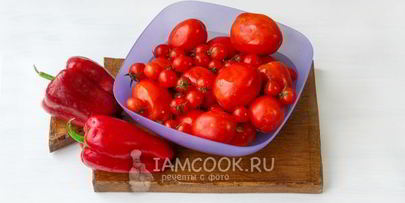 суп-пюре из печеных томатов