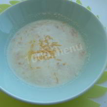 Рецепт Суп пюре из сельдерея с твердым сыром и сметаной