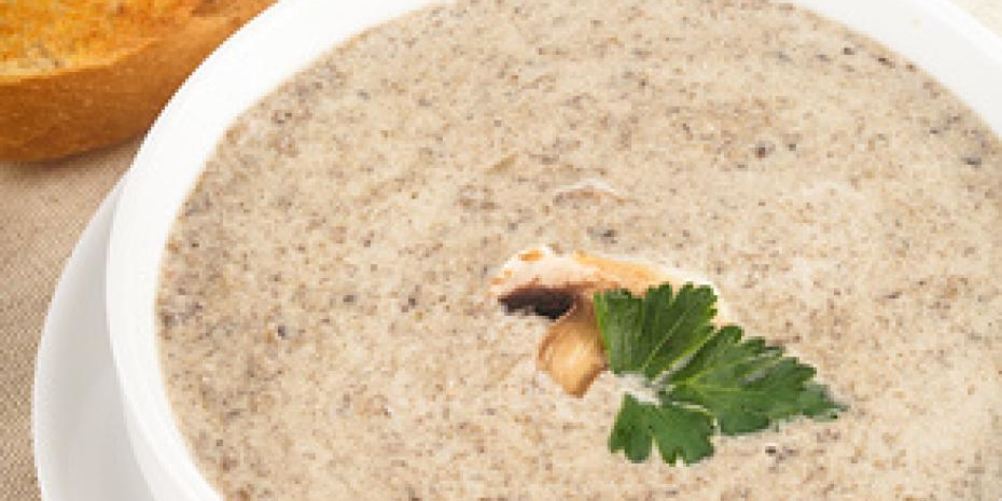Рецепт суп-пюре из шампиньонов