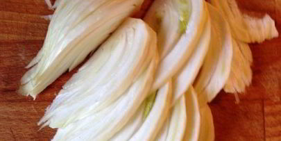 суп-пюре из цветной капусты, фенхеля и брокколи