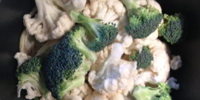 суп-пюре из цветной капусты, фенхеля и брокколи