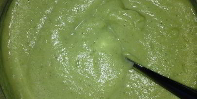 суп-пюре из цветной капусты, фенхеля и брокколи