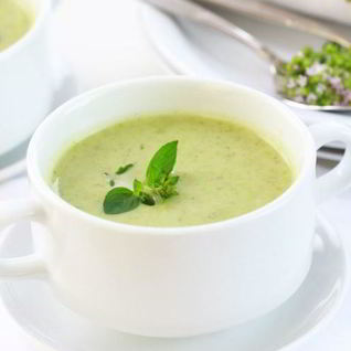 Суп-пюре из цветной капусты и брокколи