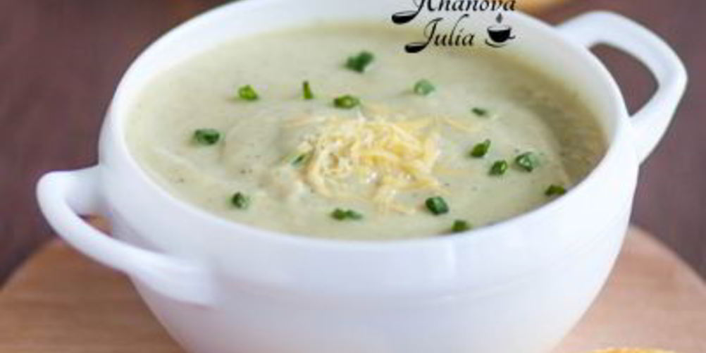 Рецепт суп-пюре из цветной капусты и цуккини