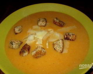 Суп-пюре из тыквы диетический