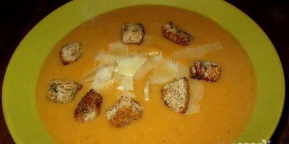 Рецепт суп-пюре из тыквы диетический