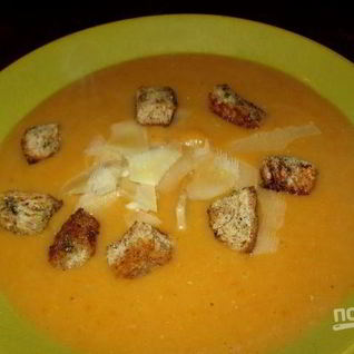 Суп-пюре из тыквы диетический