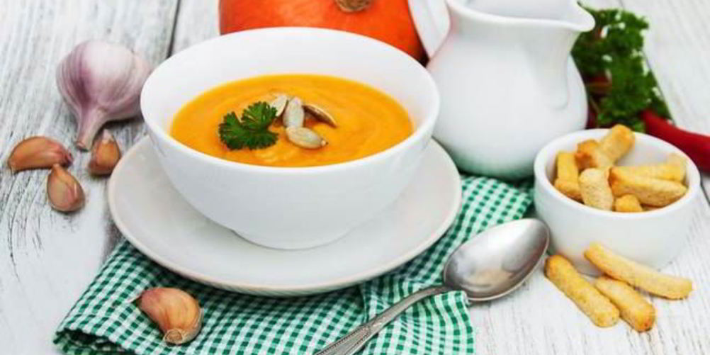 Рецепт суп-пюре из тыквы с кокосовым молоком