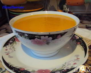 Суп пюре из тыквы