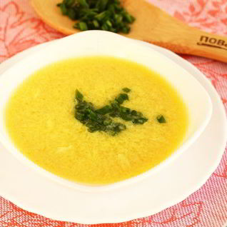 Суп-пюре из яиц