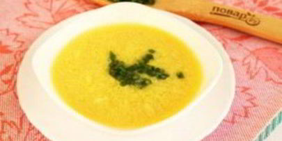 суп-пюре из яиц
