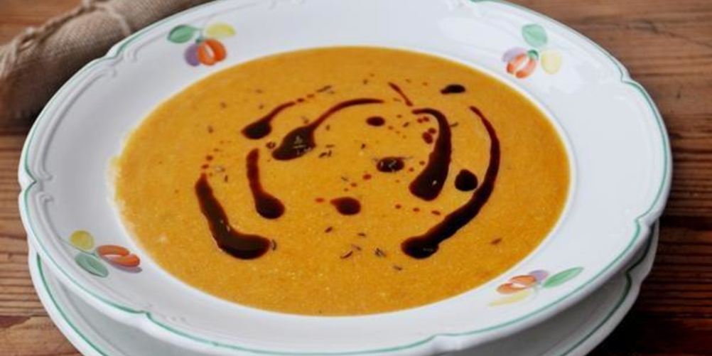 Рецепт суп-пюре из запеченной тыквы