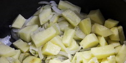 суп-пюре из зеленого горошка