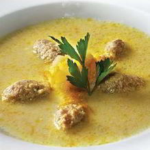 Рецепт Суп-пюре картофельный с клецками