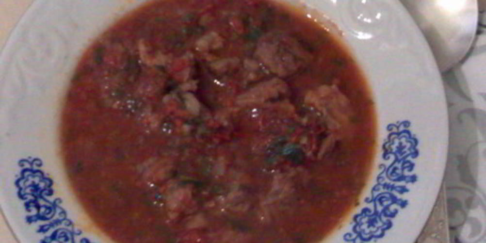 Рецепт суп-пюре острый